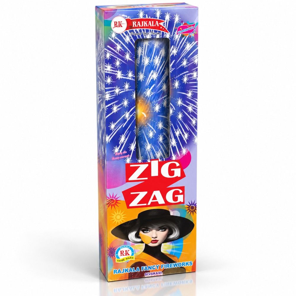 	4 1/2" Zig Zag (Single Pcs)