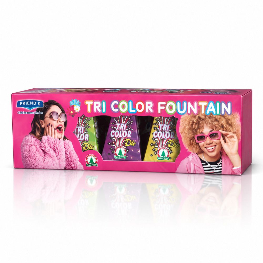 Friends Tricolour Fountains