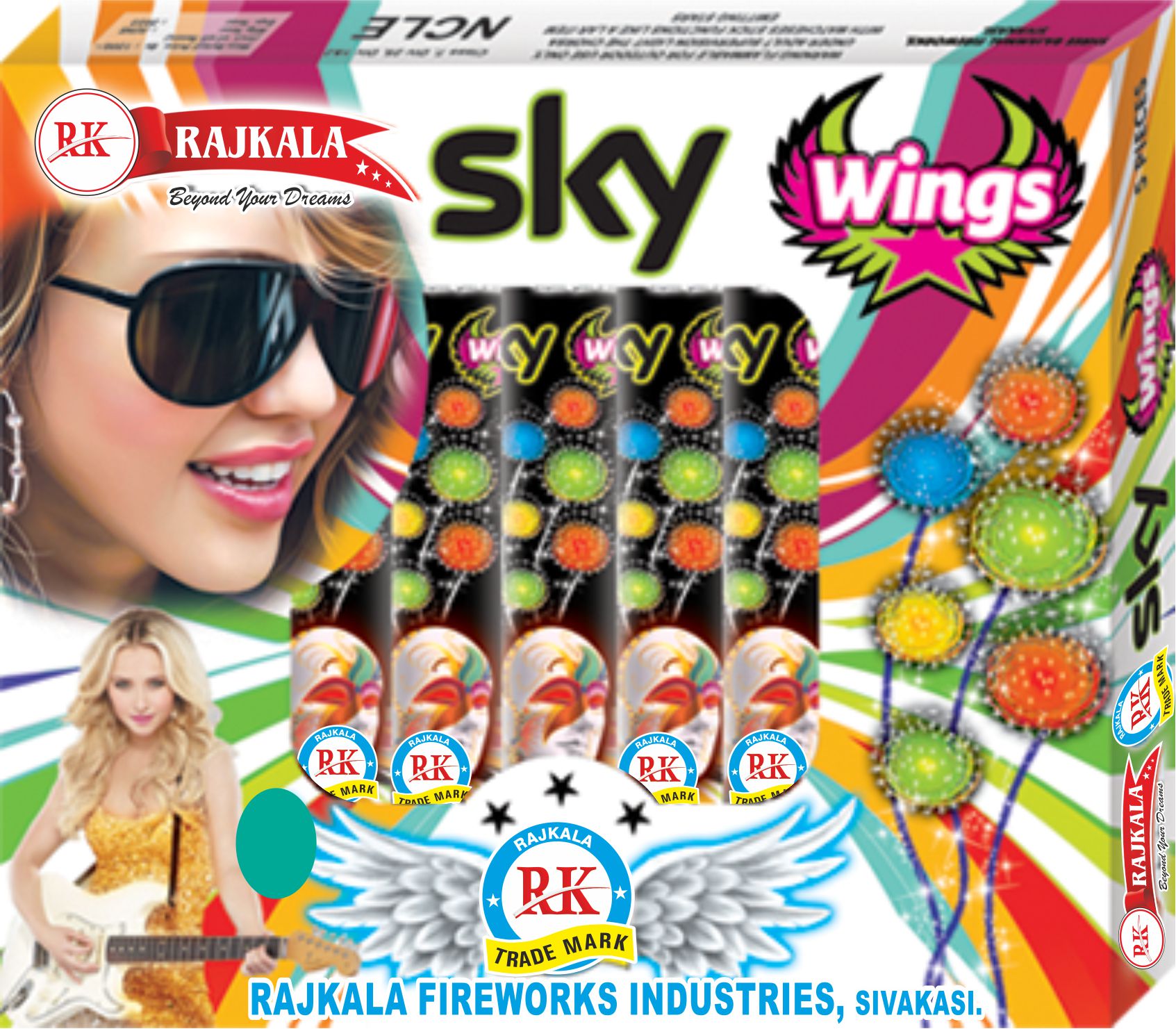 Sky Wings (5 Pcs)