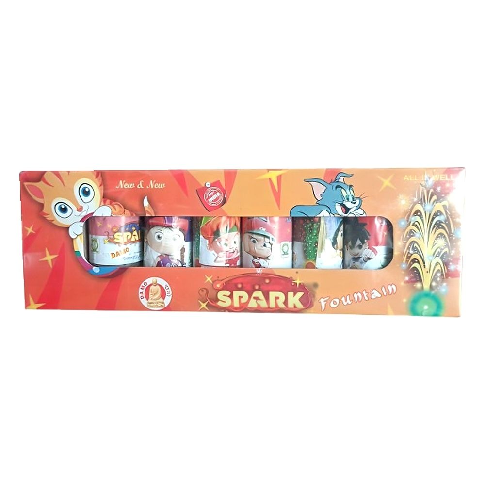 Spark 6 Colour Fountain